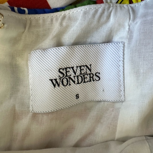 SEVEN WONDERS AERA MINI DRESS - PHAEDRA PRINT size small - Picture 6 of 8